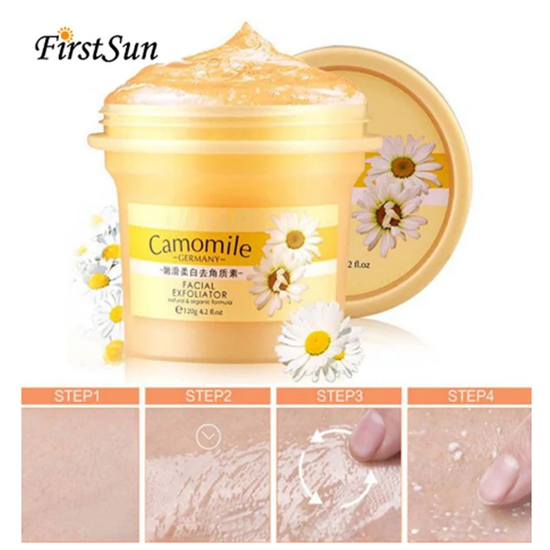 Для лица Очищение Отшелушивание ромашки уход за кожей крем отшелушивающий