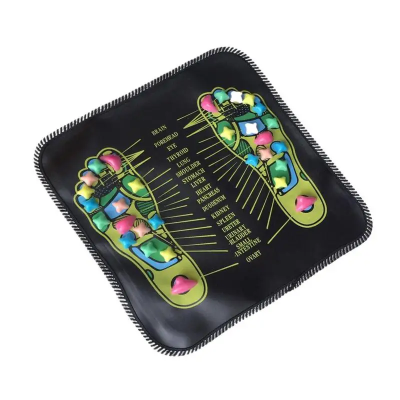 Рефлексотерапия ходьба камень для ног облегчение боли в ногах Массажный коврик