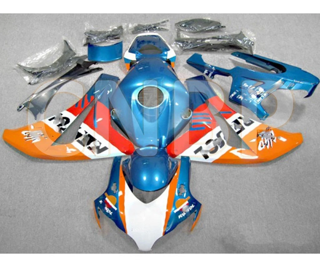 CBR 1000 RR 2008 - 2011 Пластиковые обтекатели CBR1000RR 2009 REPSOL наборы корпусов CBR1000 09 10 Набор