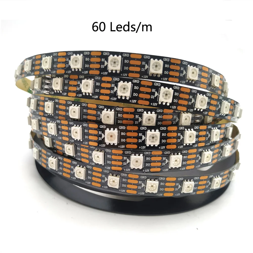 WS2815 (Обновлено в режиме 1) Светодиодная лента RGB 30/60/144 пикселей/светодиодов/м