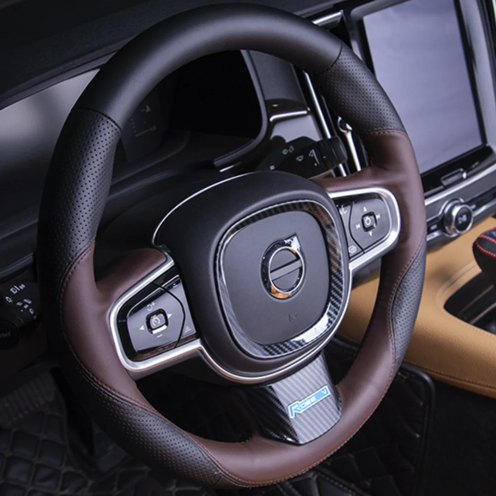 Украшение для автомобильного рулевого колеса наклейка Volvo XC90 S90 XC60 аксессуары 2017