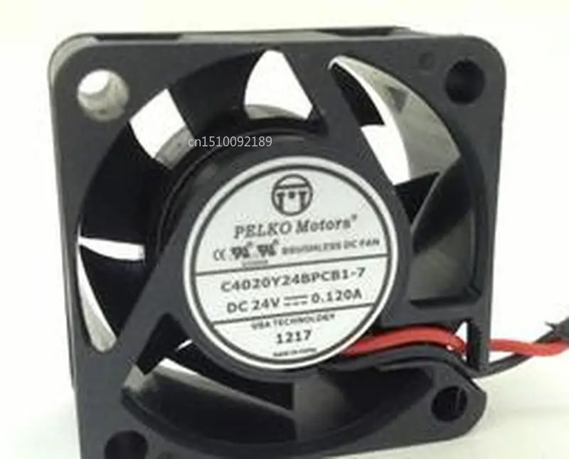 

for PELKO MOTORS C4020Y24BPCB1-7 24V 0.120A 4CM 2 line fan