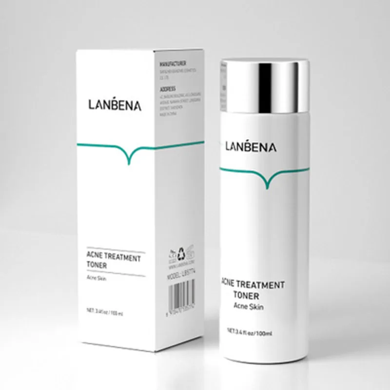 

LANBENA Acne Treatment Toner Pimple Remove Facial Serum Oil Control Moisturizing Whitening Gentle Soothing Dry Skin Care 100ml