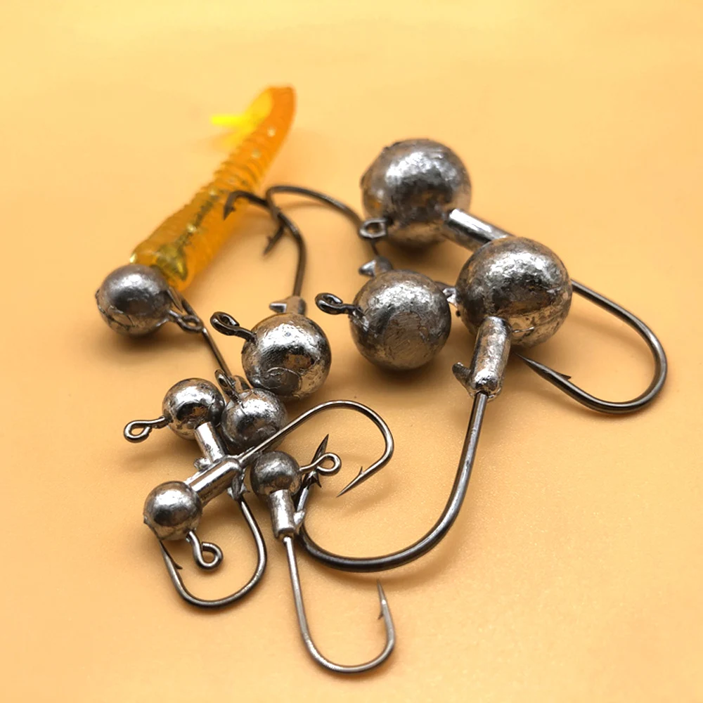 

Крючок для морской рыбалки, металлический, 50 шт./кор., с зазубринами, 1-20 г