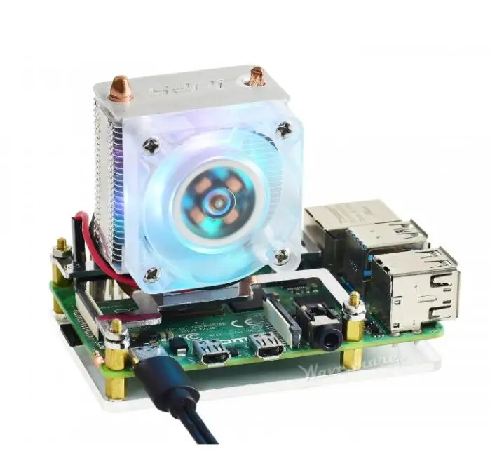 Вентилятор охлаждения процессора ICE Tower для Raspberry Pi супер тепловыделение