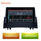 Автомагнитола Seicane, 2DIN, 9 дюймов, для Renault Megane 2, 2004, 2005-2008, Android 9,1, автомобильный мультимедийный плеер с GPS, Основное устройство Системы TPMS