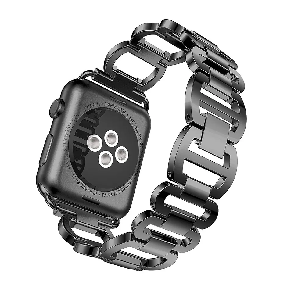Браслет металлический Алмазный для Apple Watch Band 44 мм 42 iWatch SE 6 5 4 3 2 1 38 40 | Электроника