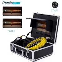 wp90b pipe inspection drain sewer camera ip68 waterproof industrial pipeline endoscope with wifi cable video inspection scope