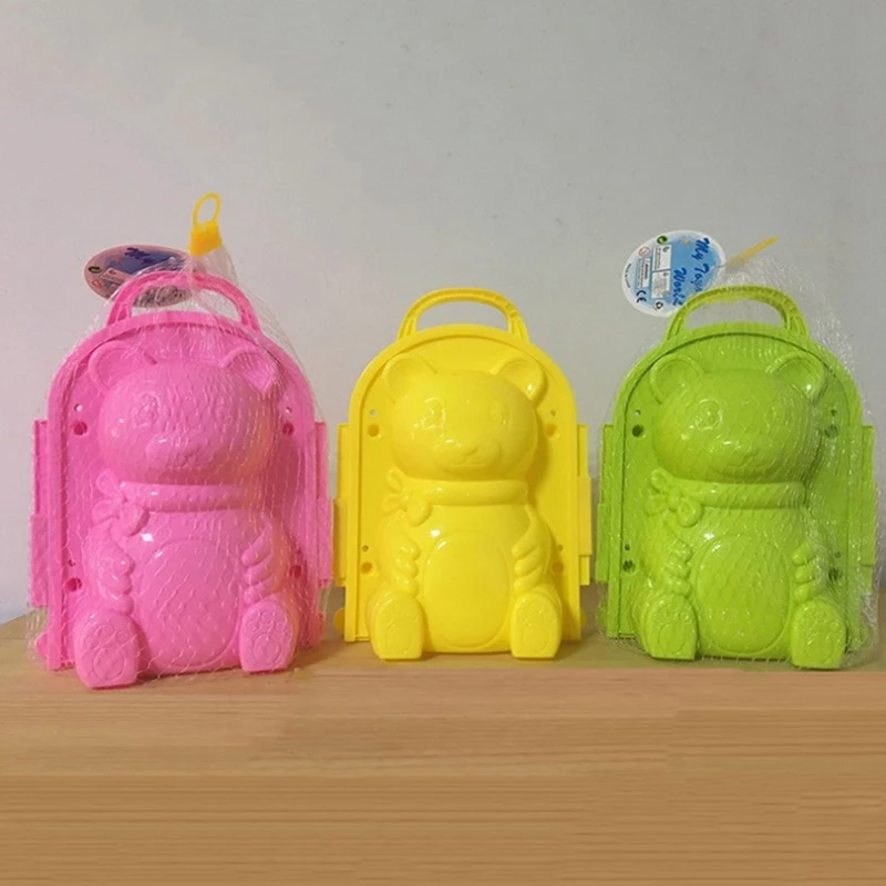 Игрушки спортивные Kawaii Bear в форме снежков форма для снежного песка блистер снега