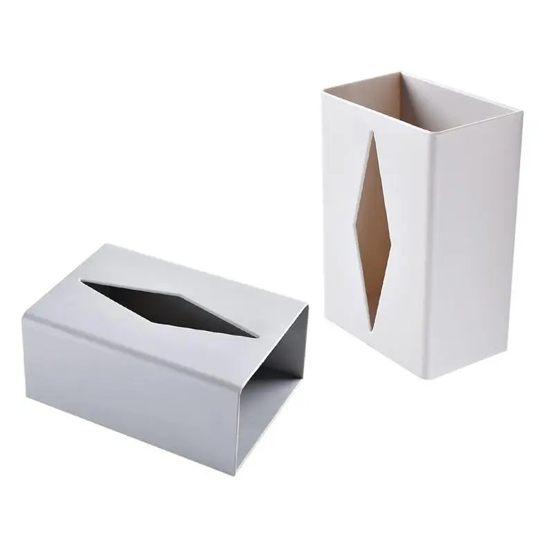 OUNONA настенная коробка для салфеток многоцелевая коробка для туалетной бумаги простота накачки картонных салфеток держатель чехол для кухни ванной комнаты