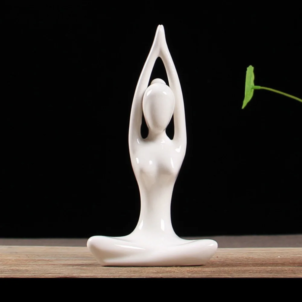 Керамическая модель для девочки-йоги художественное ремесло Современные