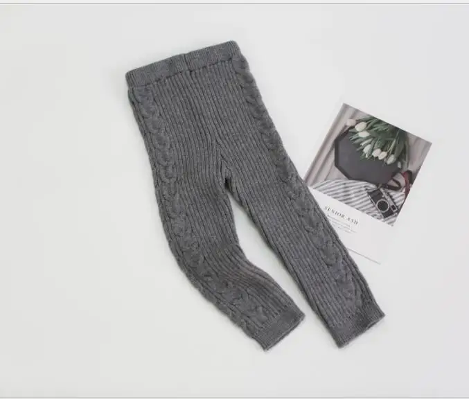 pants Комплекты одежды для маленьких мальчиков и девочек осенне-зимний свитер+ штаны вязаный костюм для маленьких мальчиков толстый теплый комплект со штанами для маленьких девочек и мальчиков - Цвет: pants