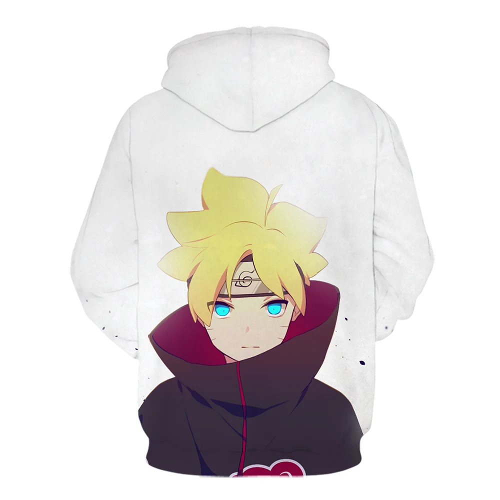Толстовка удзумаки Наруто из аниме Boruto весна 2020 толстовка с 3d принтом мужская