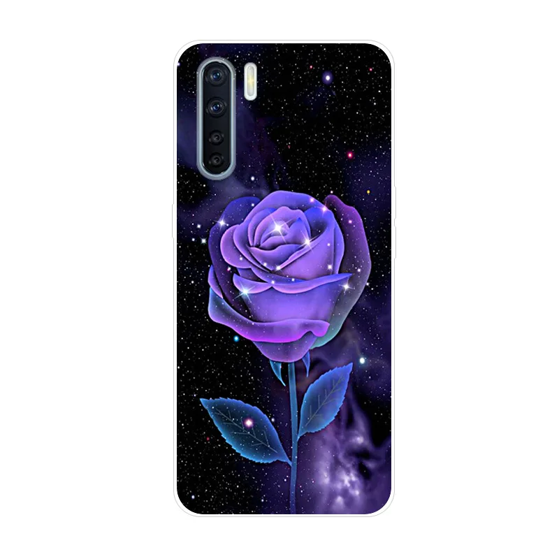Силиконовый чехол для OPPO A91 2020 мягкие Мультяшные из ТПУ телефона F15 F 15 s A 91 Модный