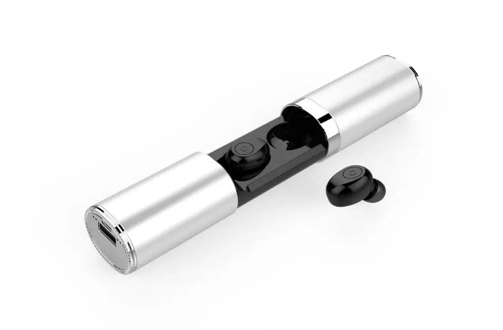 Silver Новейший дизайн F9 Bluetooth 5,0 наушники TWS беспроводные наушники Blutooth наушники гарнитура спортивные наушники гарнитура - Цвет: Silver