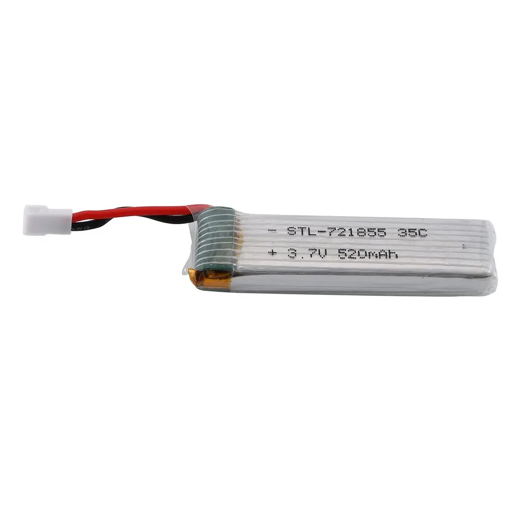 3 7 V 520mAh 35c перезаряжаемый аккумулятор для беспилотника Lipo литиевая батарея RC WLtoys