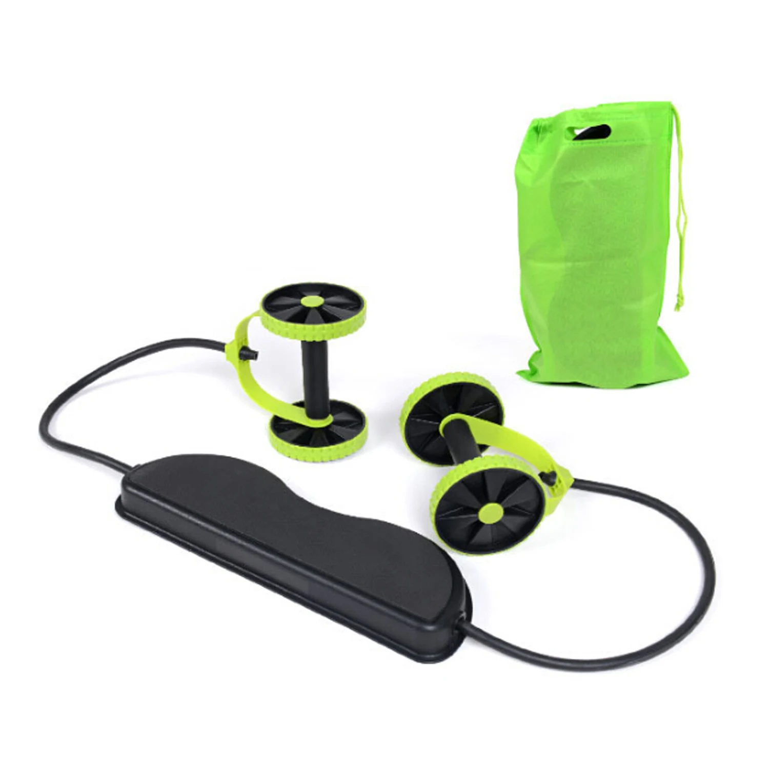 AB колеса роликовые эластичные брюшной сопротивление тянуть инструмент для