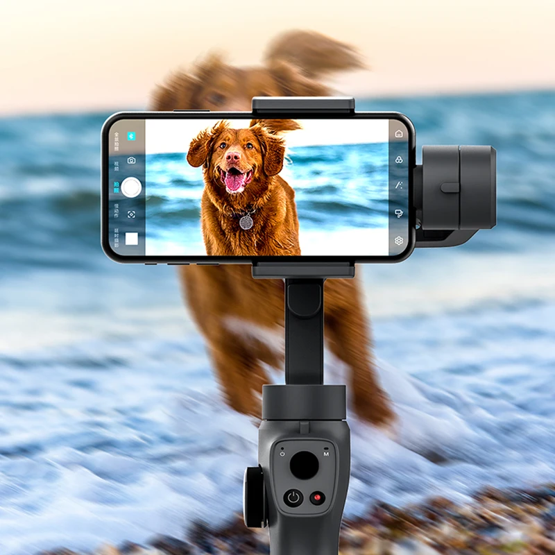 Поворотный стабилизатор Xiaomi Funsnap Capture 2 ручной шарнирный на 3 оси для отслеживания