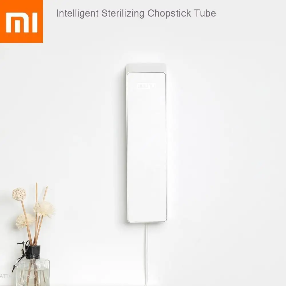 White Xiaomi умный дом умный стерилизация палка для еды трубки Интеллектуальное распознавание температуры длина волны Xiomi тихий воздух-сушка - Цвет: White