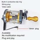 Троллинговая лодка, барабан, видеокамера для рыбалки, морская каталка, правое судно Hande, уличное металлическое гладкое Высокопрочное снаряжение для льда