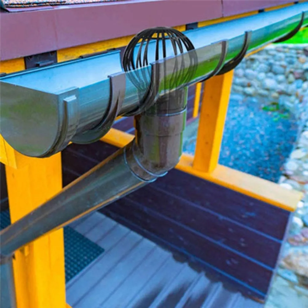 Дренаж крыши сделай сам набор из 2 пластиковых фильтров для канальных труб