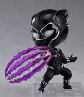 Black Panther Cute Kawaii Super Hero 10cm Action Figure Toys