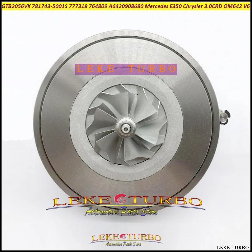 

Turbo Cartridge CHRA Core GTB2056V 764809 777318 A6420908980 A6420901680 A6420905780 For Mercedes M 320 CDI W164 224HP OM642 3.0