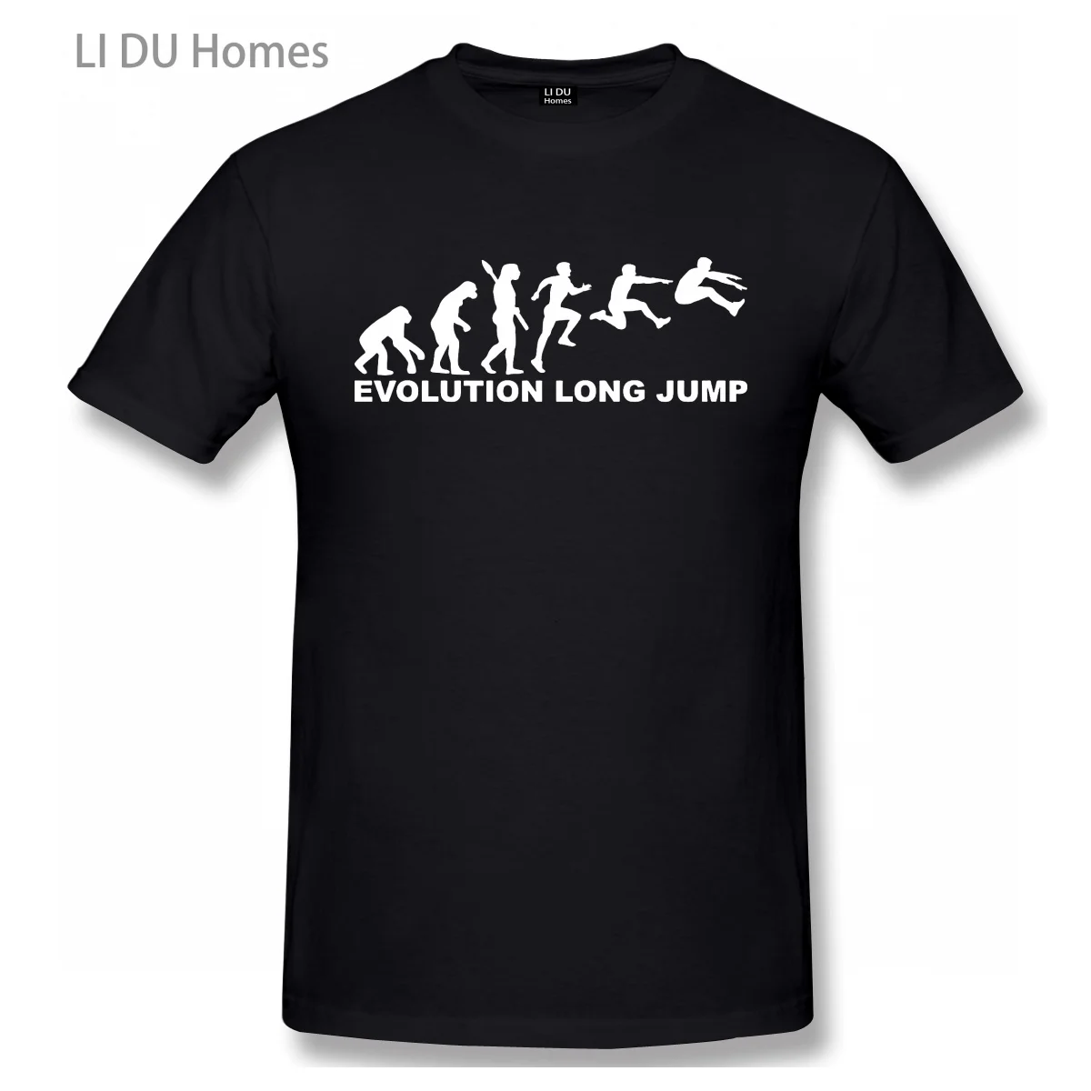 

Evolution Of Long Jump T Shirt Oversize Cotton Tshirts Short Sleeve Streetwear T-shirts Tee Tops