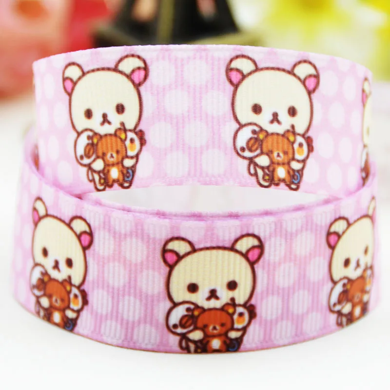 22 мм 25 38 75 Ruban Rilakkuma лента с принтом героев мультфильмов корсажная вечерние