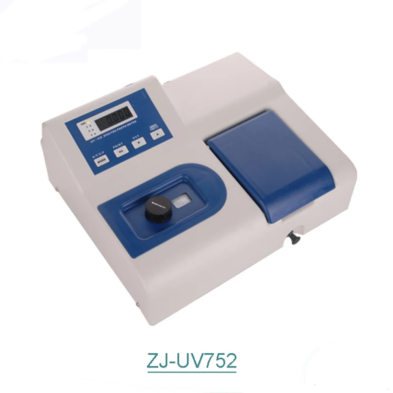 Видимый УФ спектрофотометр 752 LDC цифровой лабораторный нм Вольфрамовая Лампа