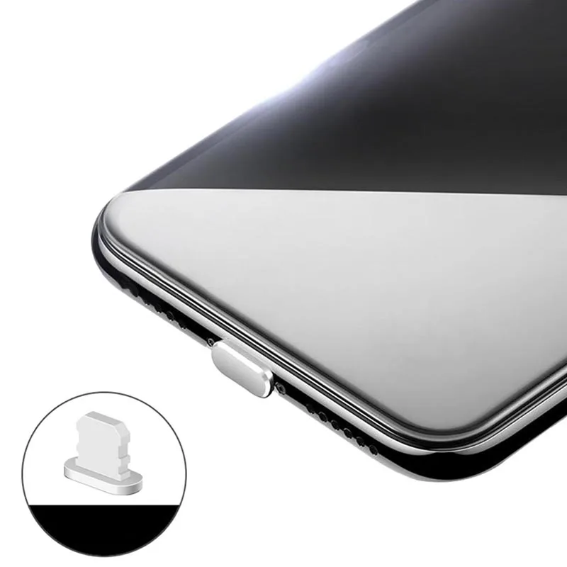 Металлический пылезащитный штекер для Iphone 5 6 6s 7 8 11 X Xr Xs PorMax мобильный телефон