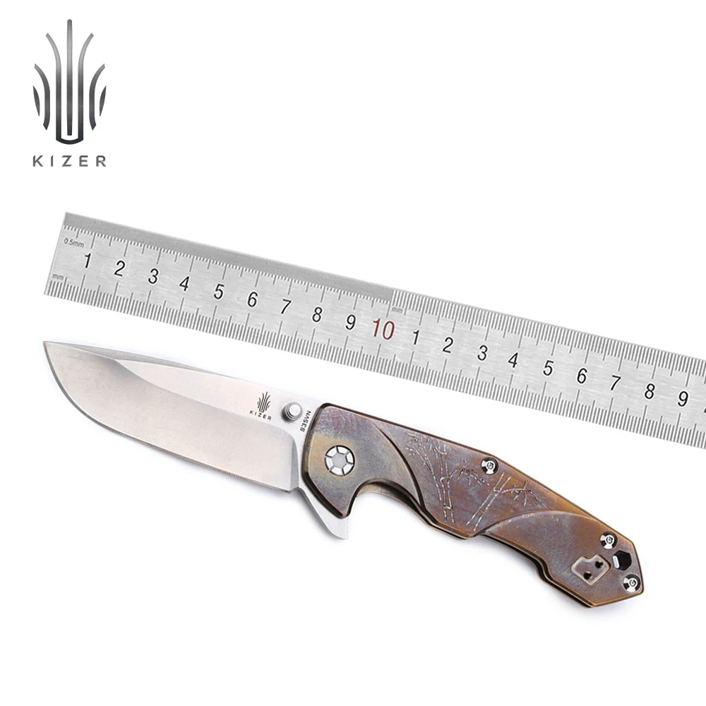 Складной нож Kizer Pocket limited Edition 8 Sku Опциональная серия KI - Цвет: ki4426
