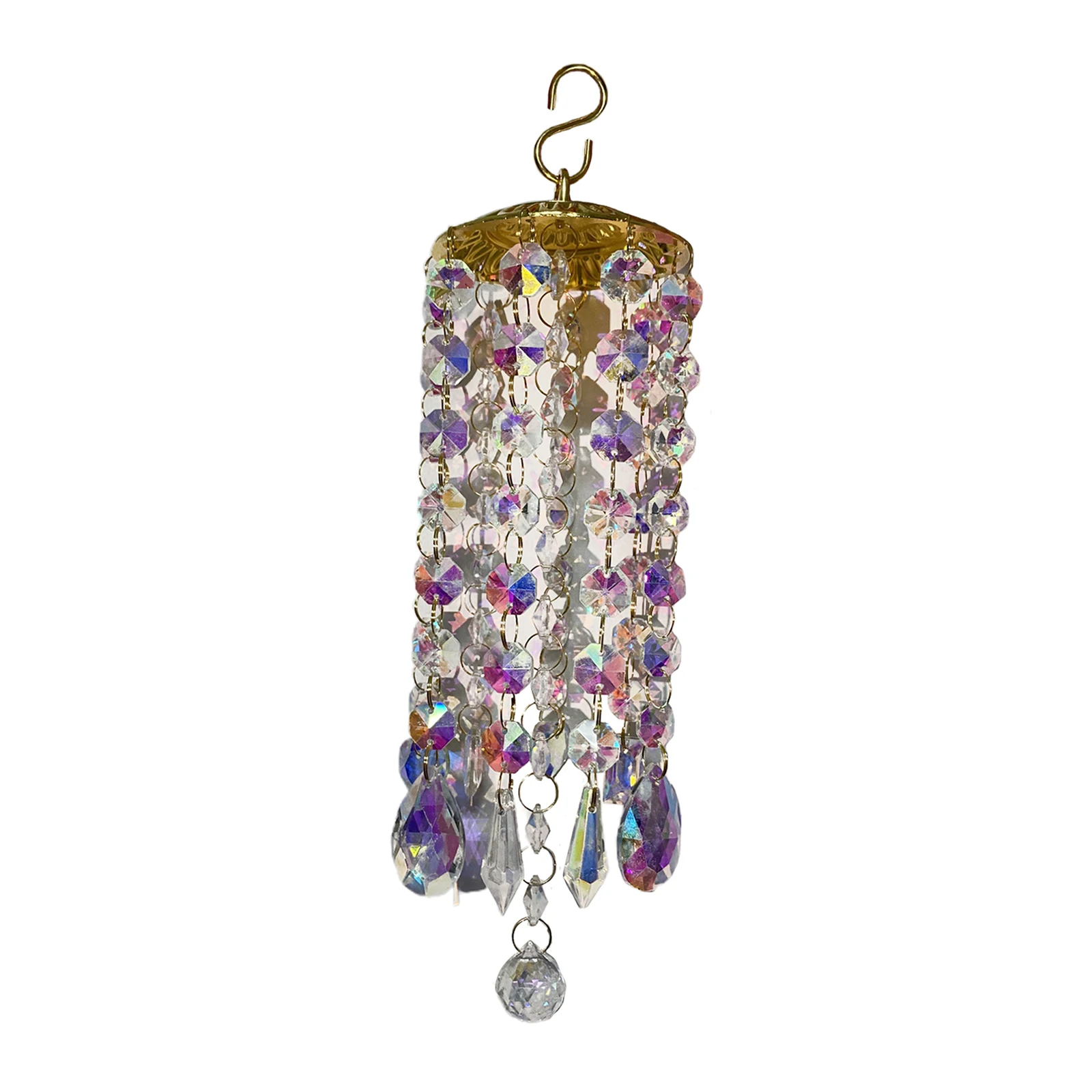 

Colorful Crystal Outdoor Wind Chimes Home Garden Patio Garden Decor Gifts