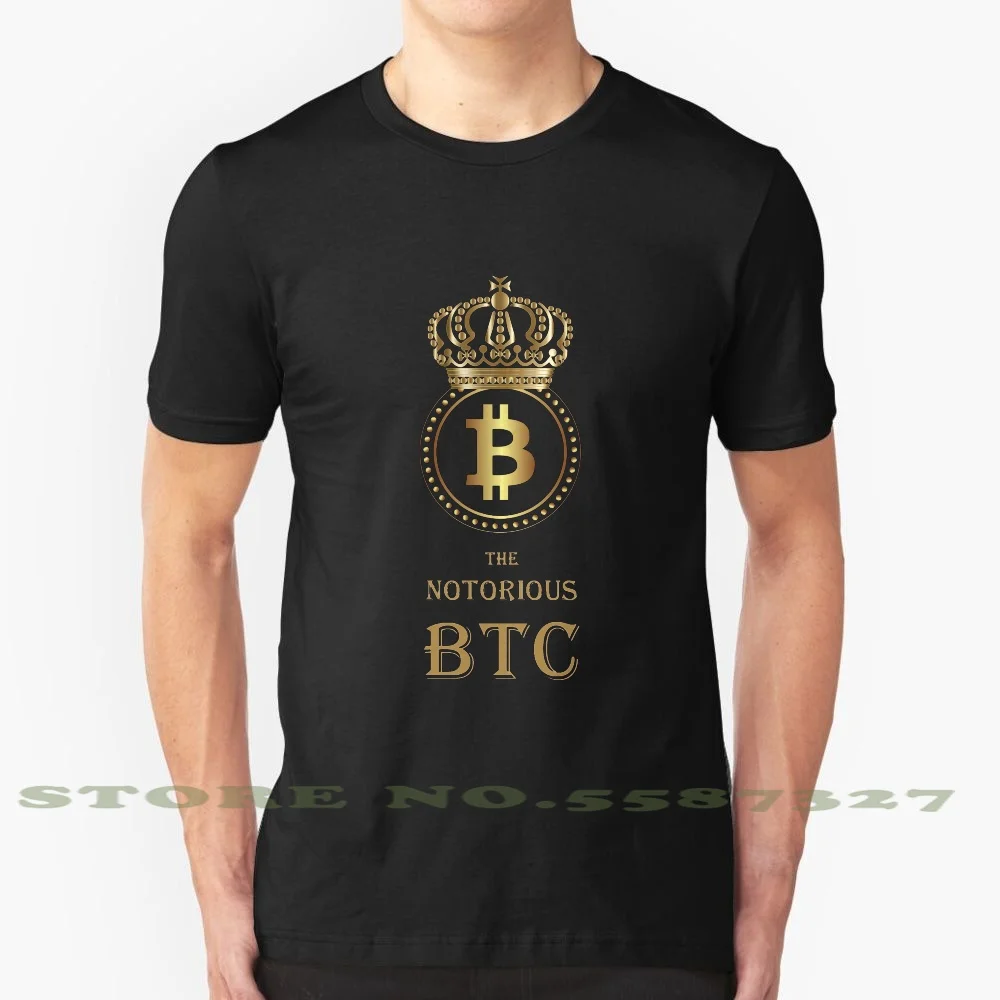 Bitcoin футболка крипто цифровой валюта Btc добыча монет Графический под заказ