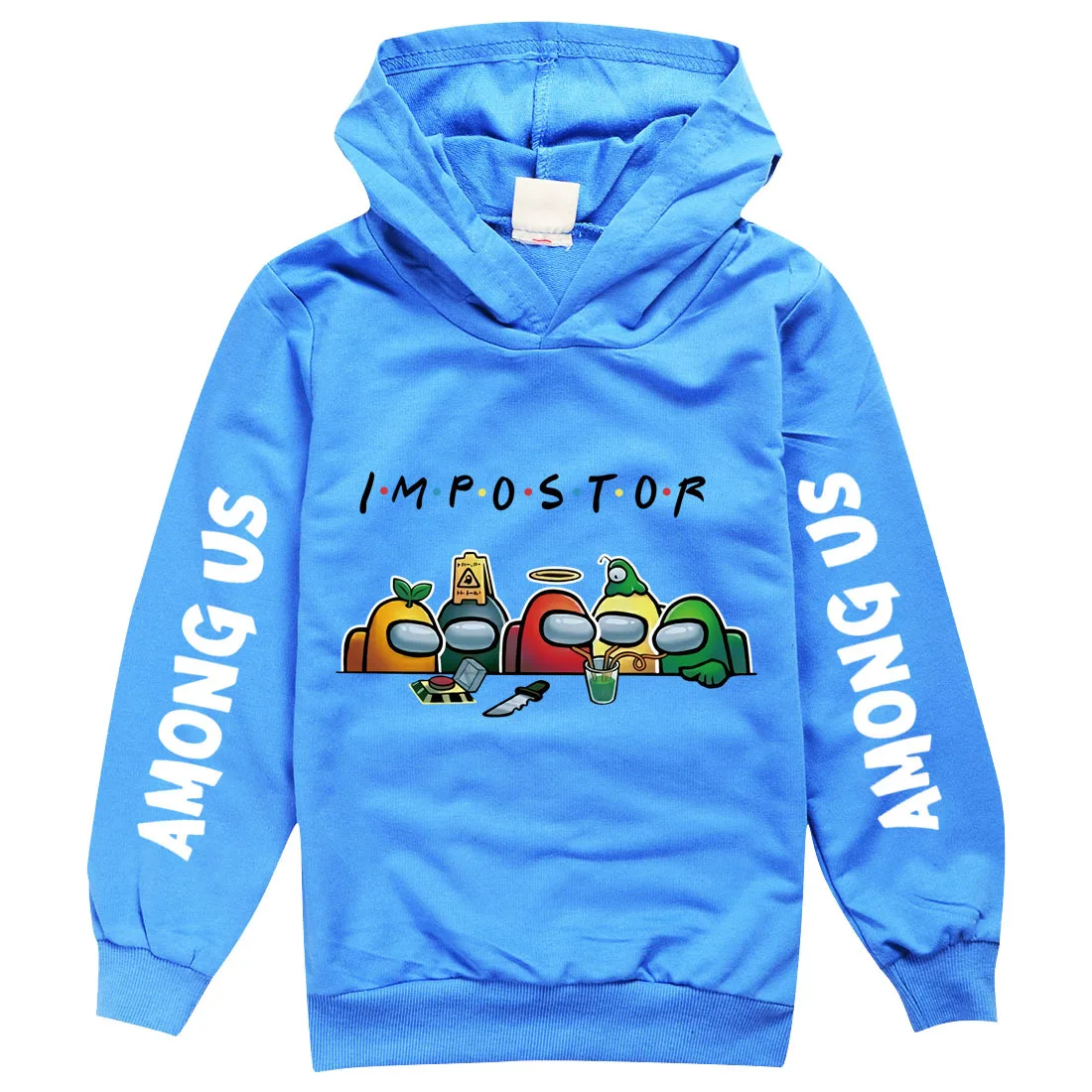 

Game Among Us Hoodie Kids Impostor Game Printed Sweatshirts Boys Hip Hop Streetwear Loose Girls Hoodies Crewneck Hoody Casual