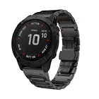 Ремешок из титанового сплава для Garmin Fenix 6X Pro, женские и мужские модные Смарт-часы, ремешок для Fenix 3 5X Plus 26 мм