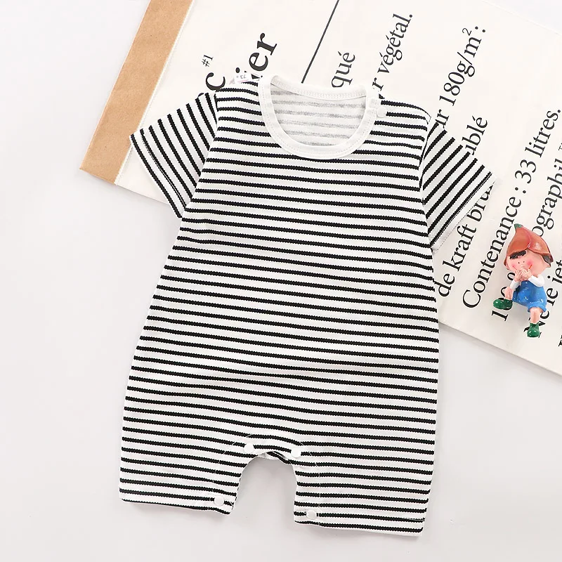 

Jumpsuit Baby Romper Summer Short Sleeve Animal Baby Girl Clothes Casual Cartoons New Born Unisex Ropa De Bodysuits BE50BR
