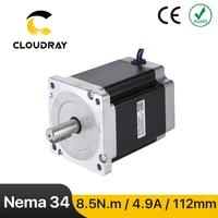 nema 34 stepper motor 86mm 8 5n m 4 9a%ef%bc%8834cs85ek 490%ef%bc%894 lead cable stepper motor for cnc engraving milling machine
