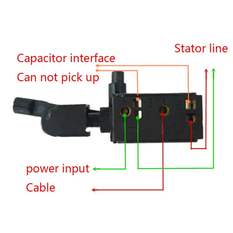 Набор кнопочных переключателей ручная дрель регулировка скорости переключатель