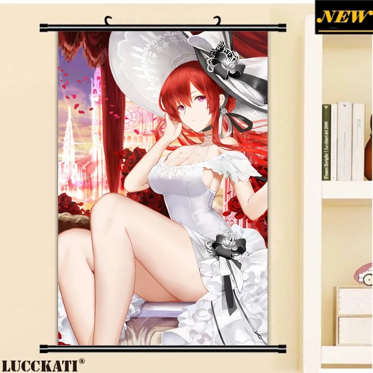 Женский настенный постер Azur Раскрашивание на холсте с ушками животных