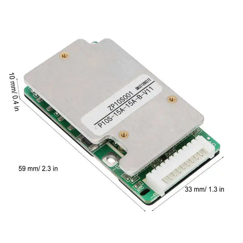 10S 36V Защитная плата Li-Ion Cell 18650 BMS зарядного устройства для аккумулятора |