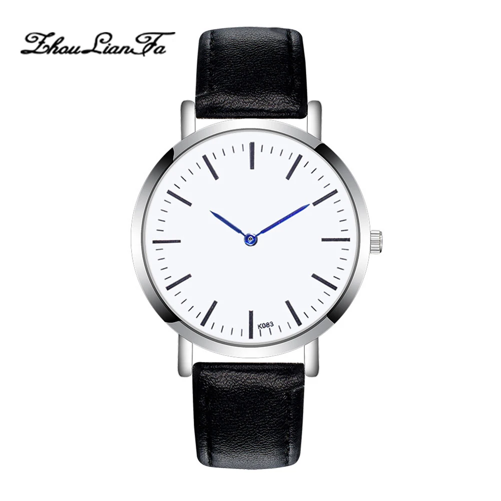 Мужские Аналоговые Кварцевые спортивные часы с круглым циферблатом и ремешком