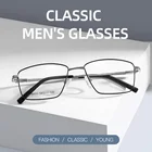 Пенни металлическая оправа для очков мужские очки по рецепту брендовая деловая оптическая оправа высококачественные очки M650