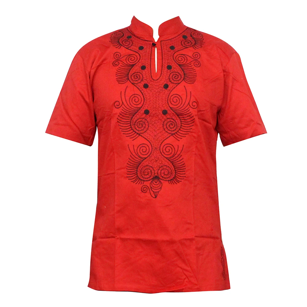 Африканская мужская рубашка Dashikiage африканский хиппи винтажный топ с вышивкой