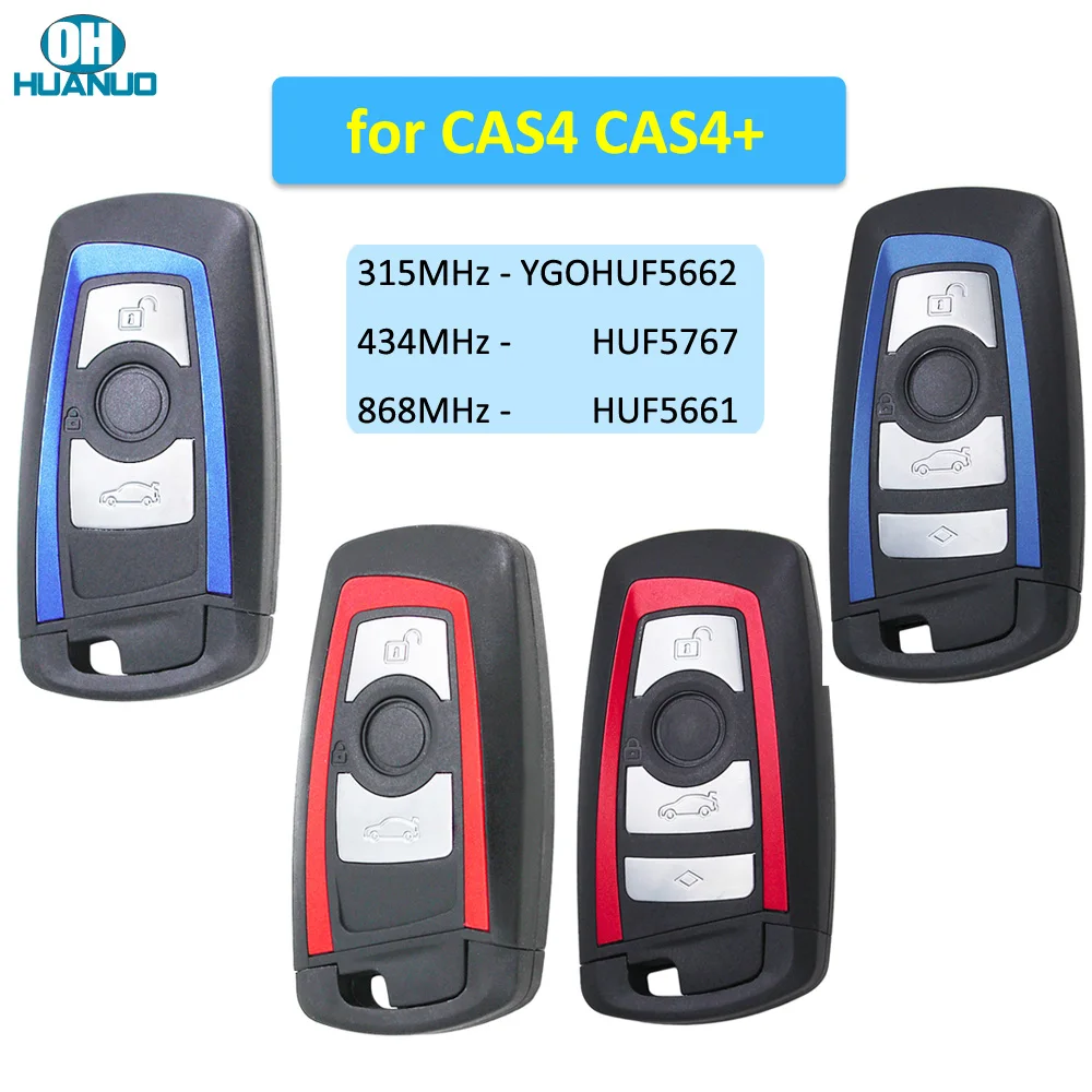 3/4 кнопочный дистанционный ключ 315 МГц YGOHUF5662 434 HUF5767 868 HUF5661 для BMW 5 7 F серии FEM / BDC CAS4 +