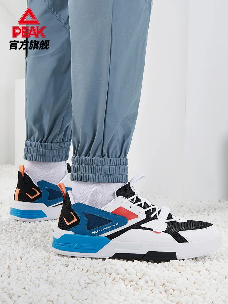 

Peak trend culture casual shoes men's 2021 new lightweight non slip fashion versatile classic sports board shoes