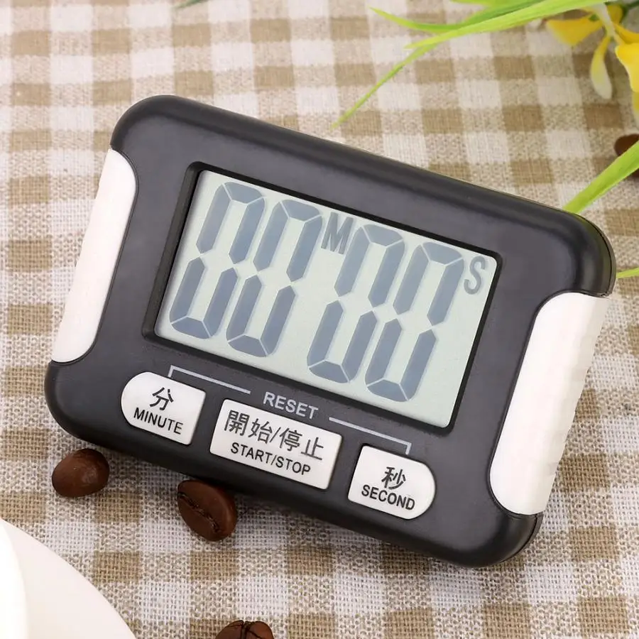 Интеллектуальный кухонный таймер отображения готовки Будильник Напоминание