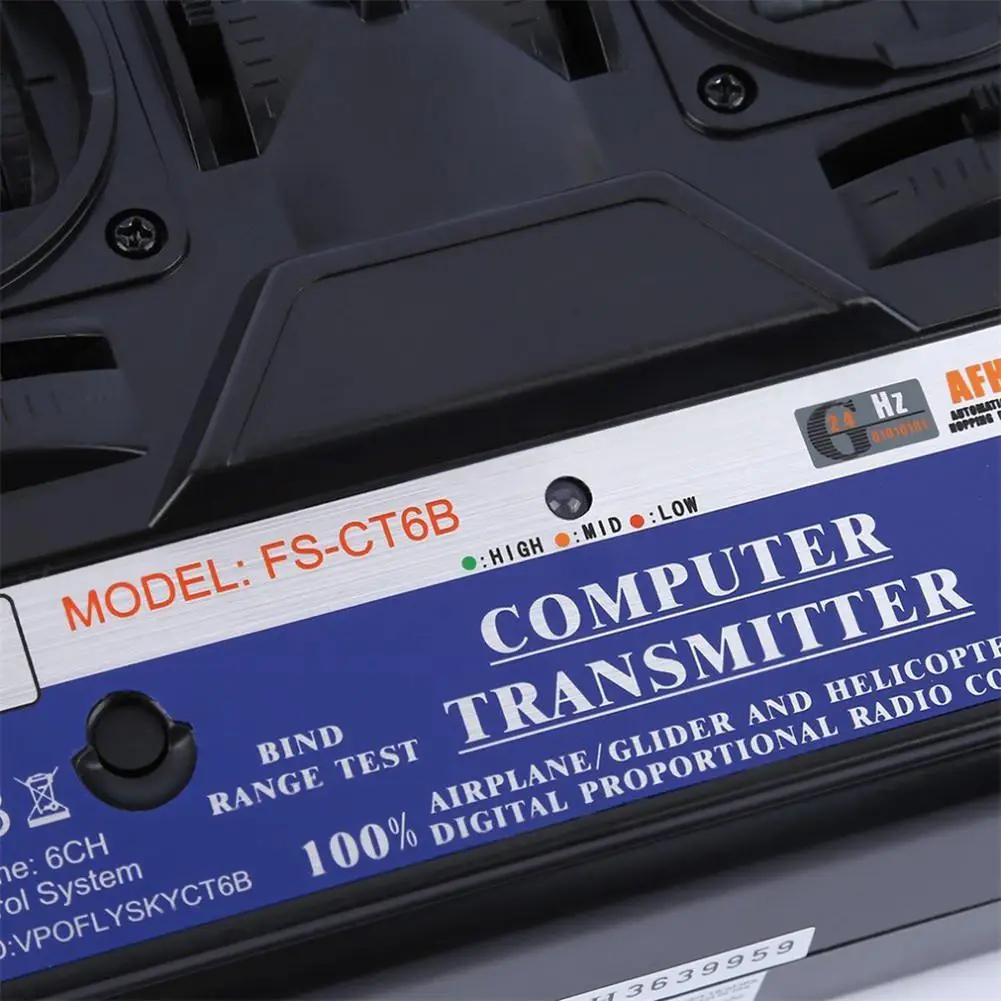 LeadingStar FlySky + R6B 6CH пульт дистанционного управления (Mode1/Mode2 для выбора) | Игрушки и