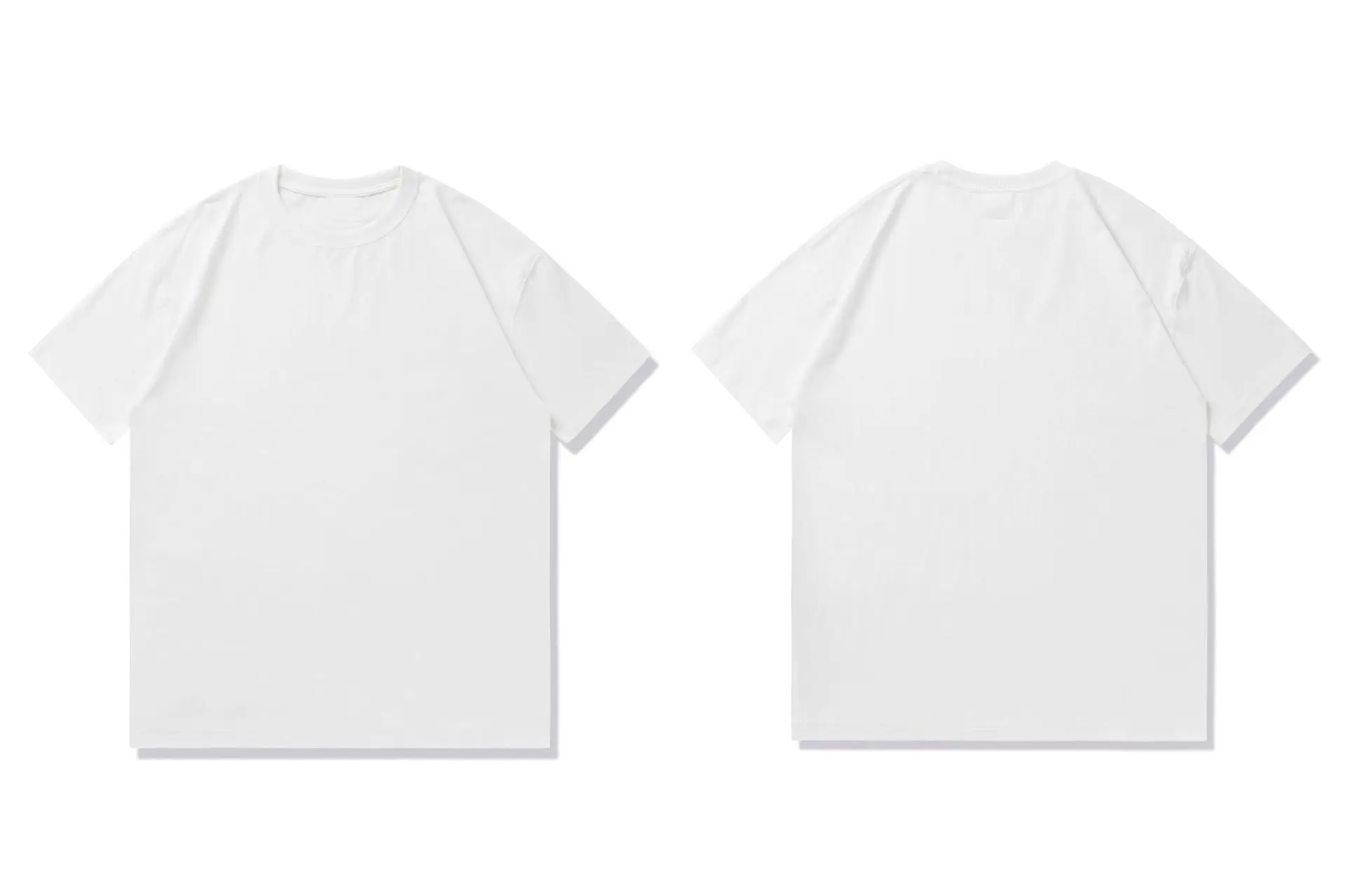 

(UN) f|2020 summer national trend pure color oversize Pure Cotton Short Sleeve Tee pure cotton lovers T-shirt