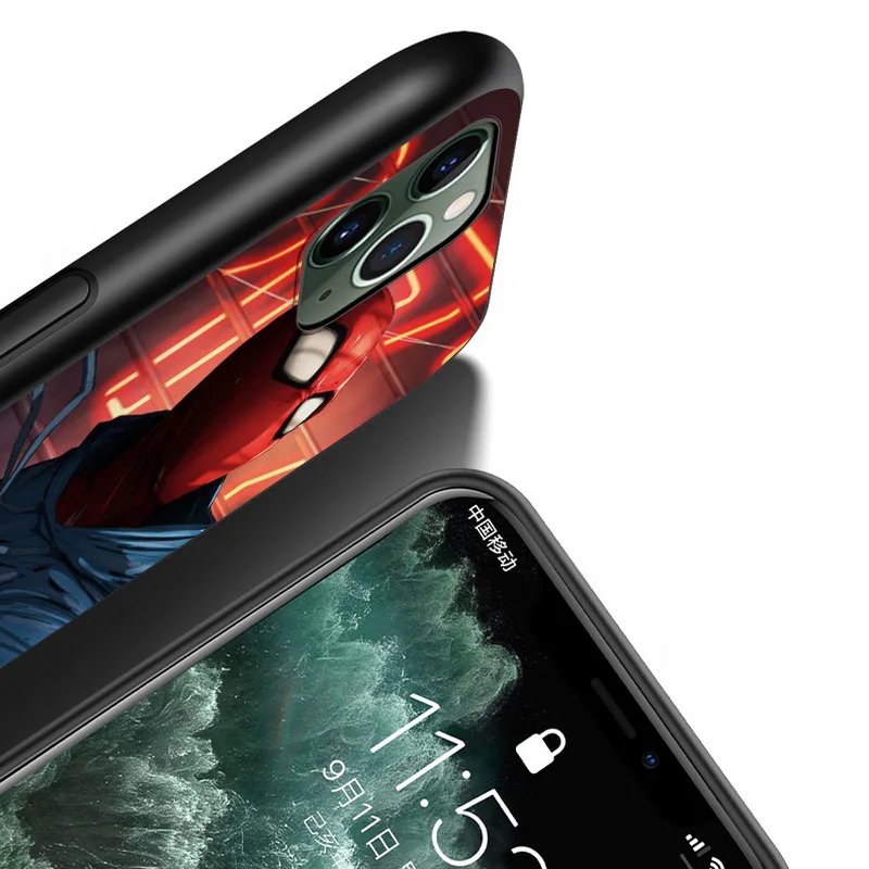 

Marvel Super Hero Avengers Spider-Man For Apple iPhone 12 11 XS Pro Max Mini XR X 8 7 6 6S Plus 5 SE TPU Silicone Phone Case